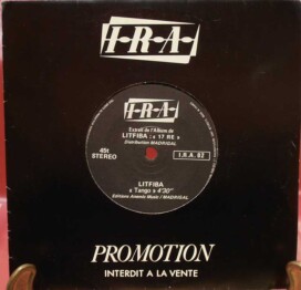 Litfiba – Tango / Apapaia – raro 45 giri promo francese – IRA records